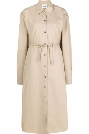 Nanushka Belted button-down shirt dress