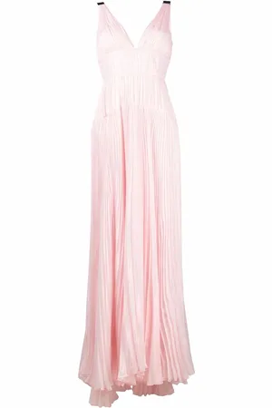 MARIA LUCIA HOHAN V-neck sleeveless dress