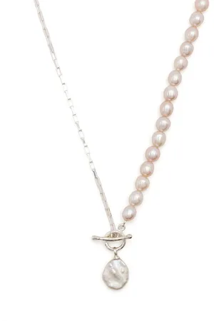 Dower and Hall Luna freshwater pearl-embellished necklace