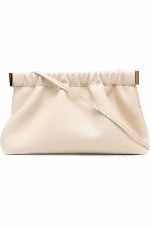 Nanushka Gathered-trim clutch bag