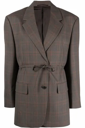 Prada Checked wool blazer