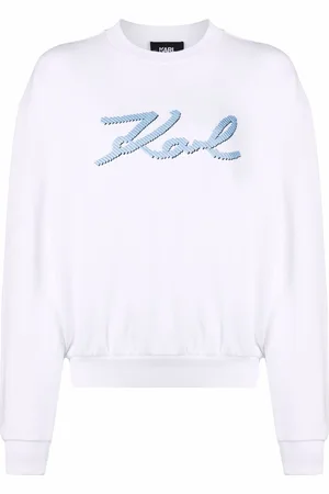 Karl Lagerfeld Logo-embroidered sweatshirt