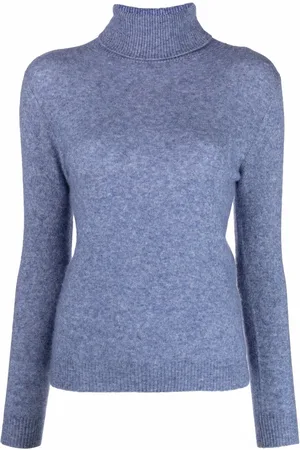 LISKA Cashmere-silk roll-neck jumper