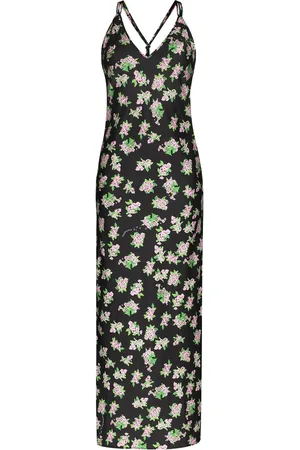 Natasha Zinko Floral-print slip dress