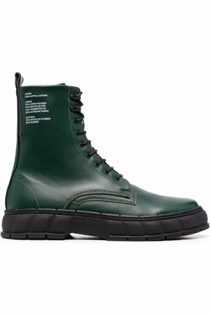 VIRON Logo-print ankle boots