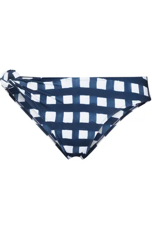 Jacquemus Vicky gingham bikini bottoms