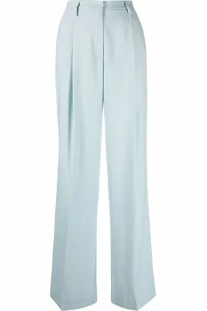 BLANCA Wide-leg high-waisted trousers