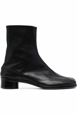 Maison Margiela Tabi 30mm leather ankle boots
