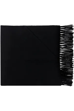 Totême Fringed knitted scarf