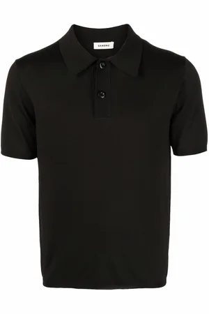 Sandro Short-sleeve pointed-collar polo shirt