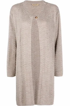 Giorgio Armani 1990s round-neck knitted cardigan