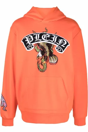 Philipp Plein Embroidered logo hoodie