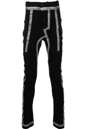 11 BY BORIS BIDJAN SABERI Tape detail skinny trousers