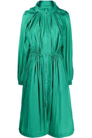 JUUN.J Ruched hooded dress
