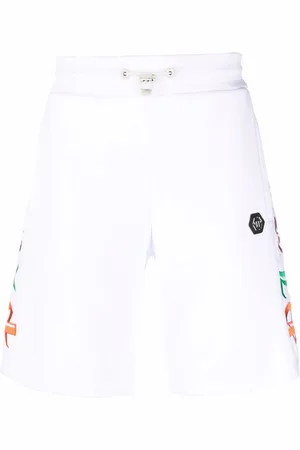 Philipp Plein Gothic Plein track shorts