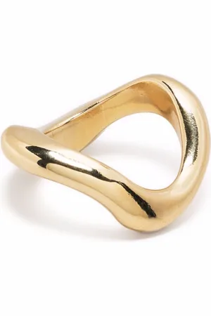 Beatriz Palacios Large -plated Wave ring