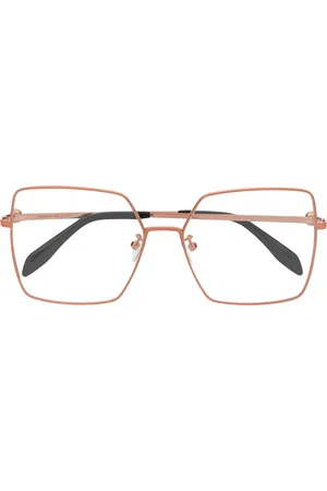 Alexander McQueen Oversize frame glasses