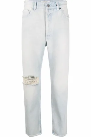Golden Goose Distressed straight-leg jeans