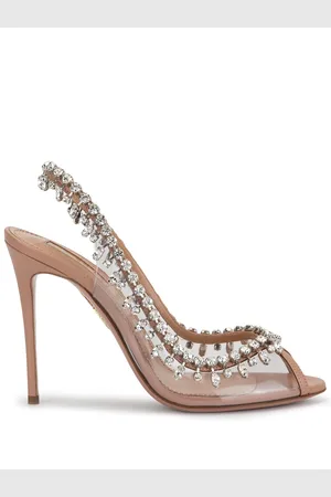 Aquazzura 110mm Temptation crystal-embellished pumps