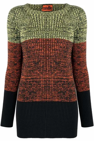 Colville Panelled cut-out jumper