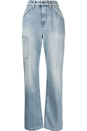 RTA Multi-pocket straight leg jeans