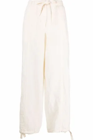 Jil Sander Tied-waist straight trousers
