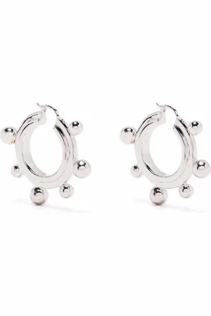 Missoma Medium sphere hoop earrings