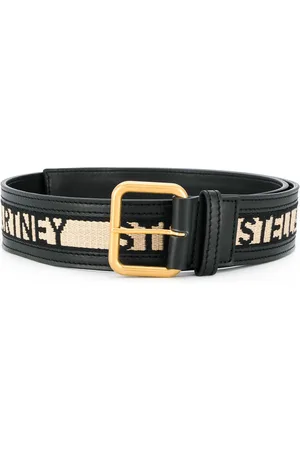 Stella McCartney Logo embroidered belt