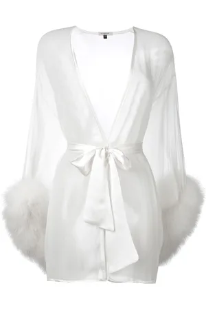 Gilda & Pearl Diana sheer silk robe