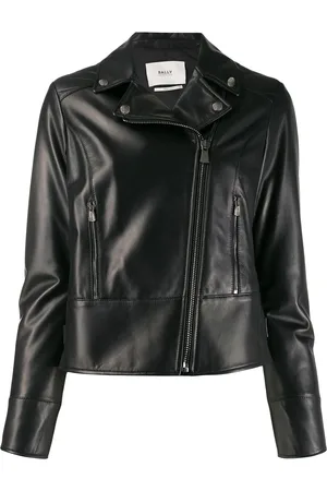 Bally Fitted biker jacket