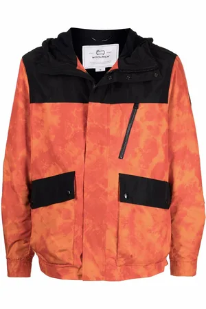 Woolrich Trek tie dye-print windbreaker
