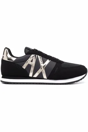 Armani Exchange Side logo-print sneakers
