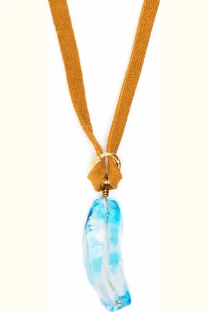 FORTE FORTE Stone-pendant necklace