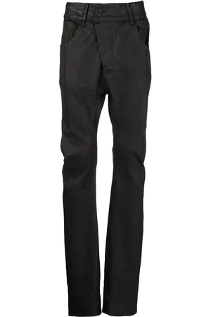 11 BY BORIS BIDJAN SABERI Dark-wash skinny-cut jeans