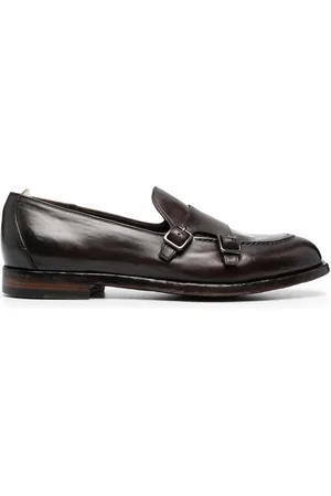 Officine creative Double buckle monk shoes
