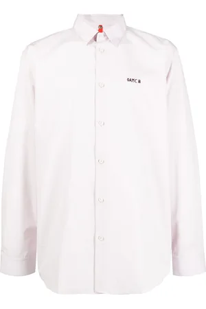 OAMC Graphic-print long-sleeve shirt
