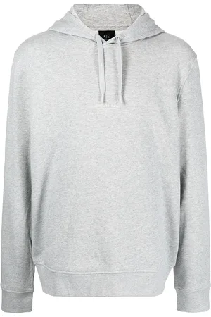 Armani Exchange Logo-print cotton hoodie