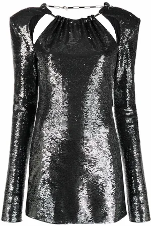 The Attico Sequin-embellished dress