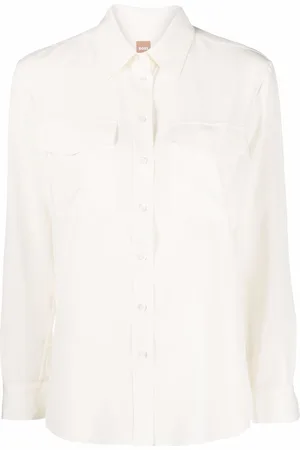 HUGO BOSS Short-sleeve silk shirt
