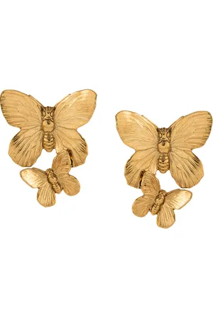 Jennifer Behr Peri butterfly-motif earrings