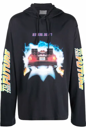 VTMNTS Back to the Future print hoodie