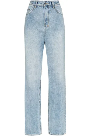 KSUBI Playback high-waisted straight leg jeans