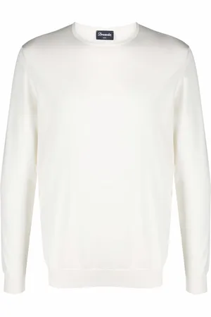 DRUMOHR Crew-neck cotton jumper