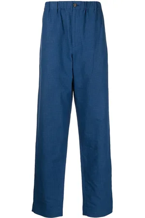 Kenzo Straight-leg elasticated-waist trousers