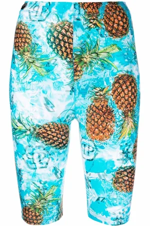 Philipp Plein Pineapple-print shorts