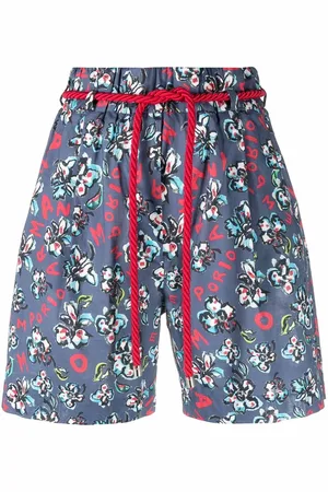 Emporio Armani Mare floral-print shorts