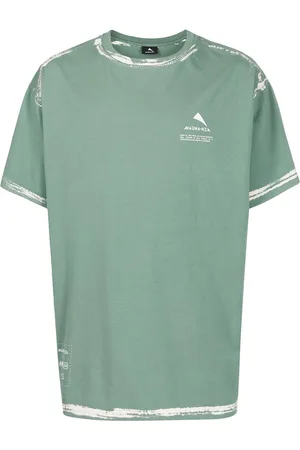 MAUNA KEA Painted-edge T-shirt