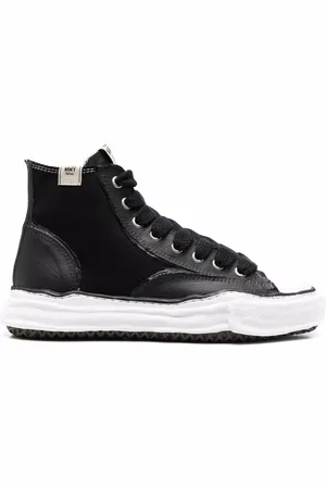 Maison Mihara Yasuhiro High-top raw-cut sneakers