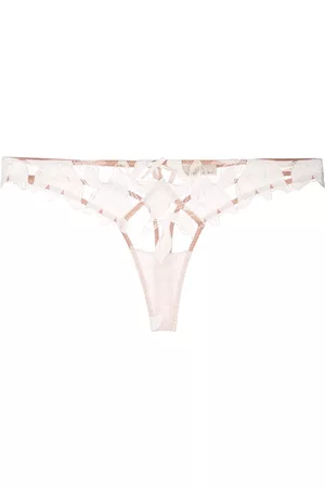 FLEUR DU MAL Lily lace thong