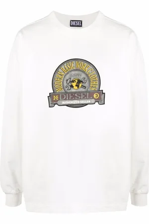 Diesel Graphic-print cotton sweatshirt